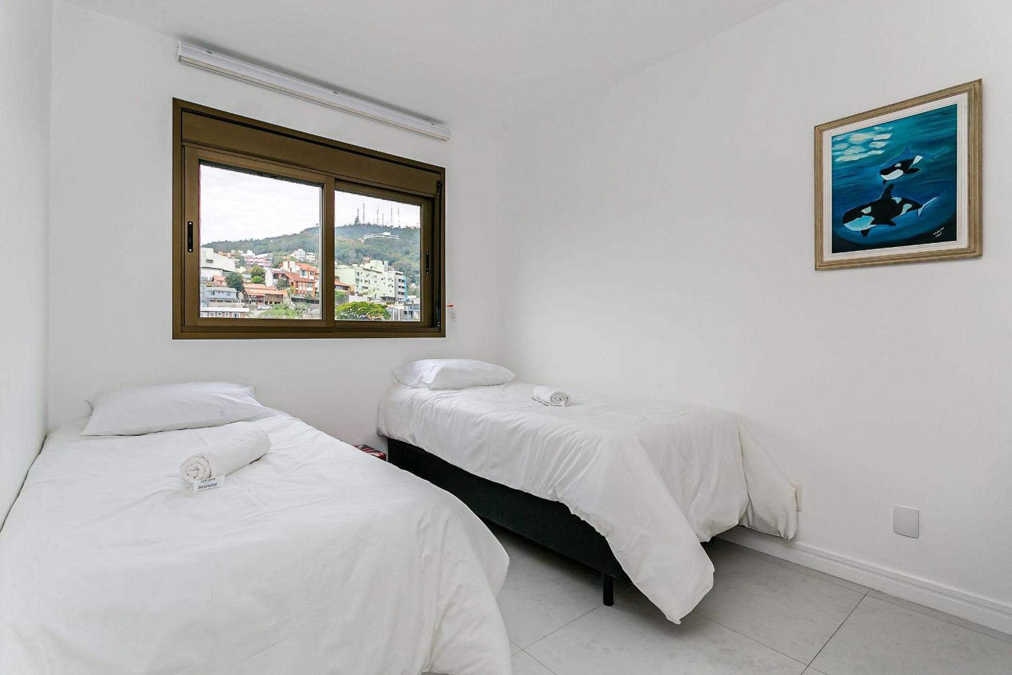 דירות Florianópolis Apto Moderno A 10 Min Do Centro De Floripa Rmt801 מראה חיצוני תמונה